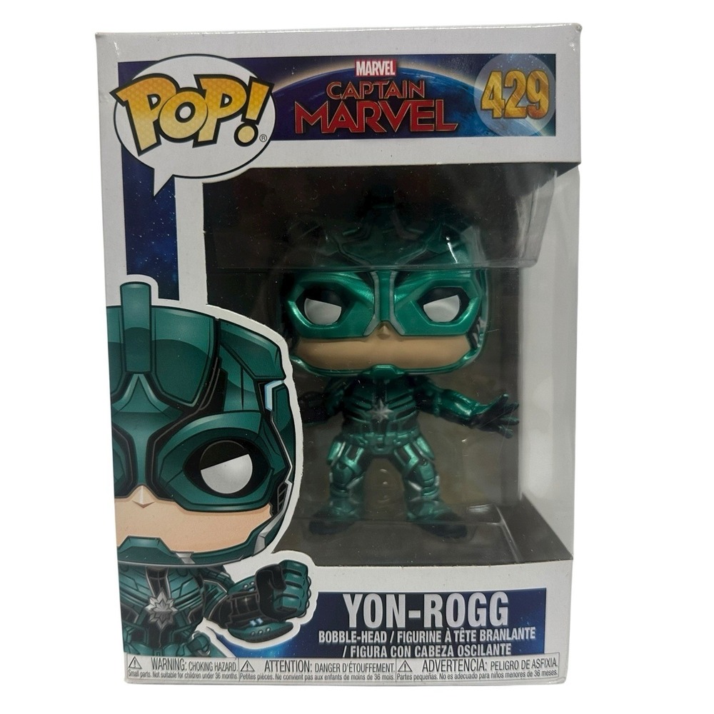 Funko Pop! Vinyl Marvel Captain Marvel Yon-Rogg #429 Vaulted Figure